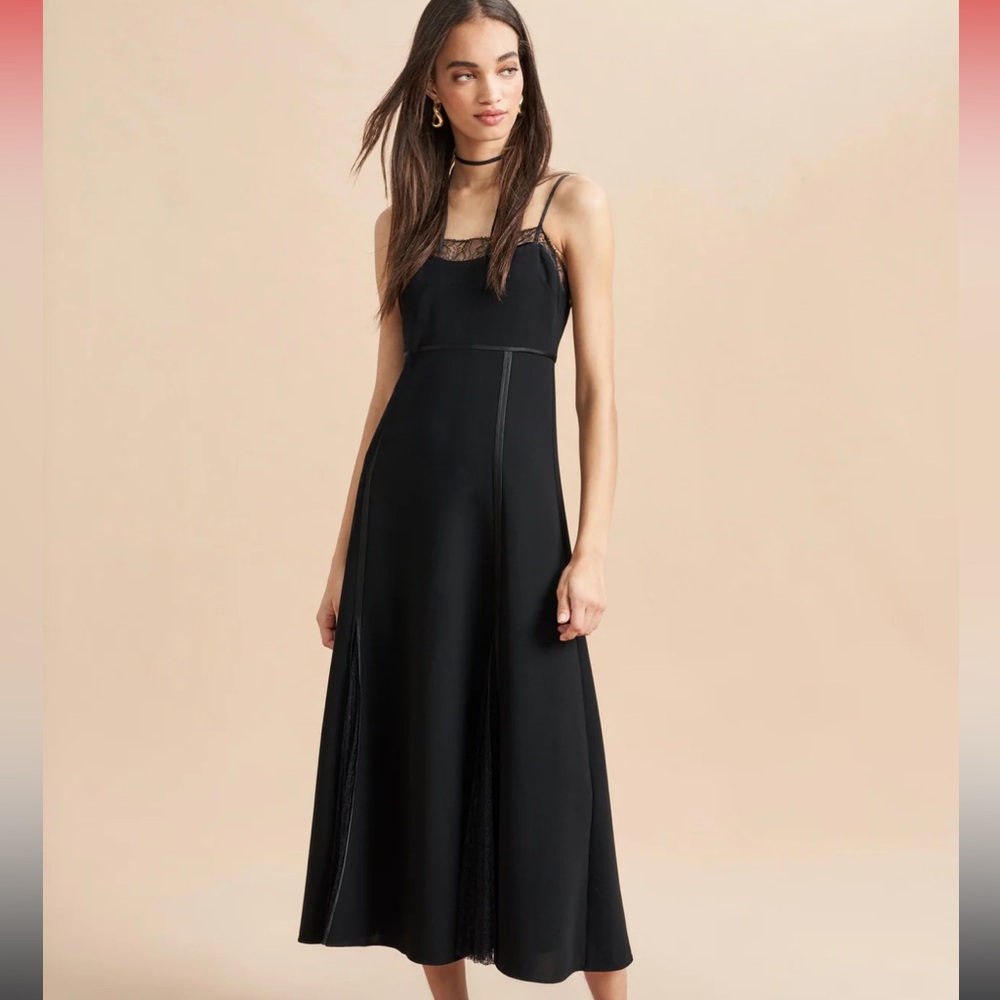 La Ligne Nora Dress in Black in size 0